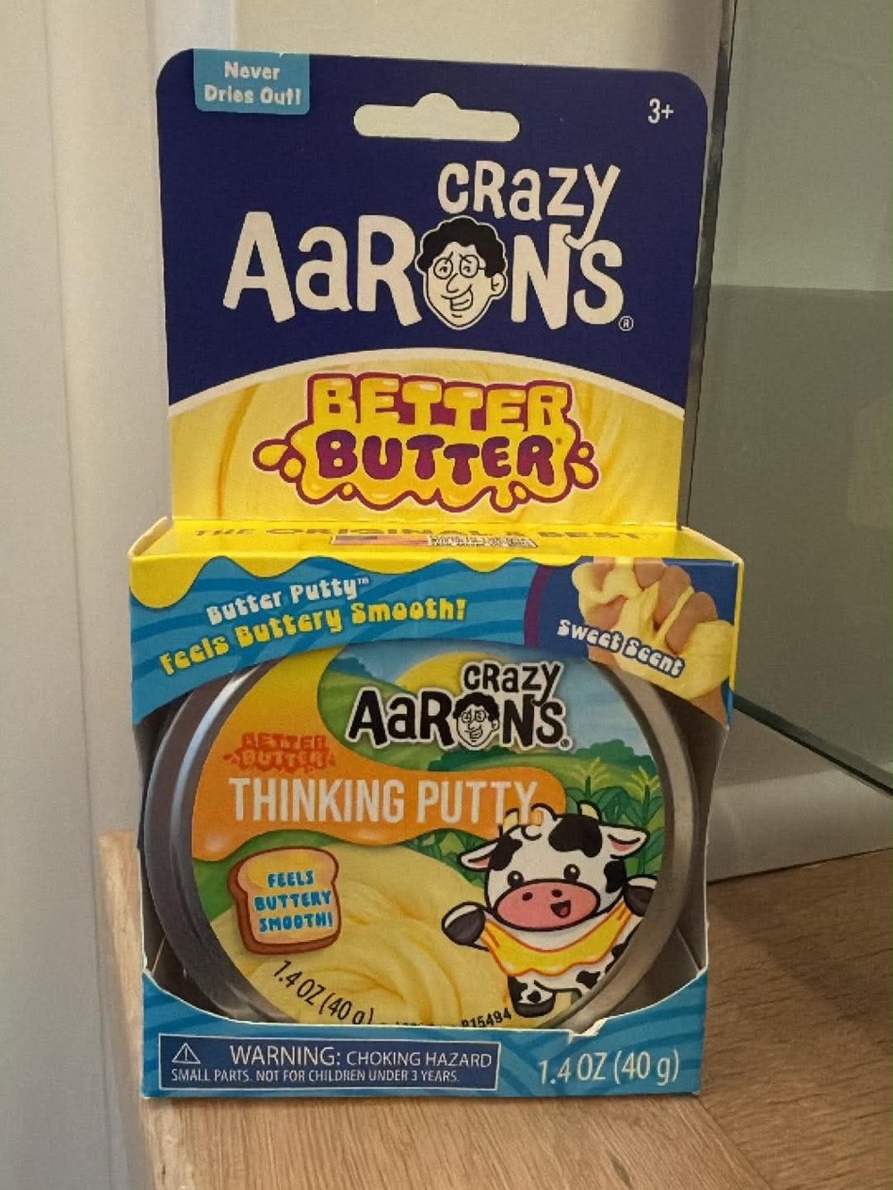 Crazy Aarons Better Butter Thinking Putty - Yellow
